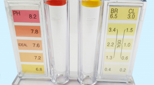 余氯、PH值二合一測試盒